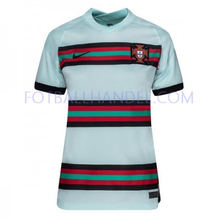 Dame Fotballdrakter Portugal Borte Euro 2020 Kortermet